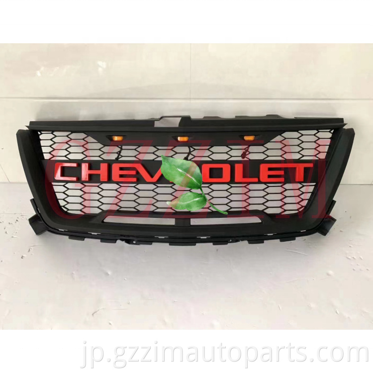 ABS Plastic Half Chromed Front  Middle Grille Used For Chevrolet Colorado 2018